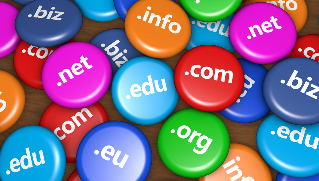 examples of top-level Domain names